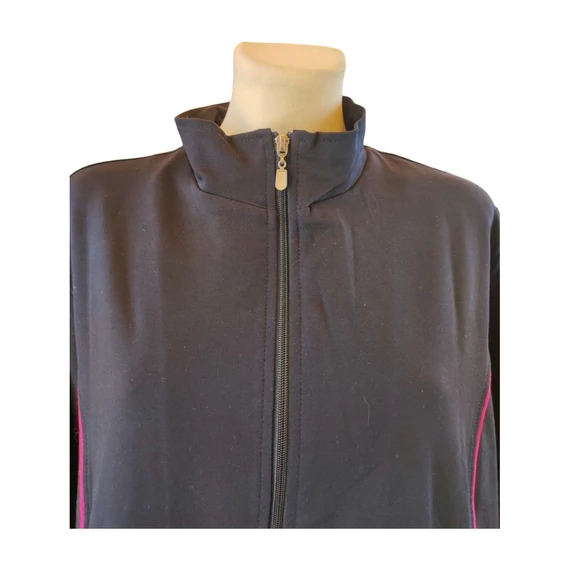 Catamaran sötétkék cipzáras női sport pulóver 