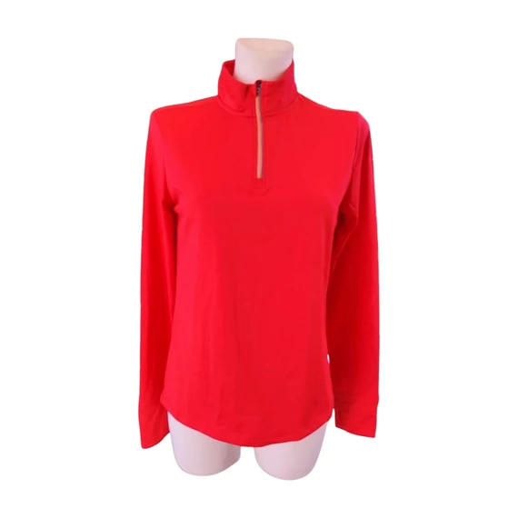 Crivit piros vékony női sport pulóver