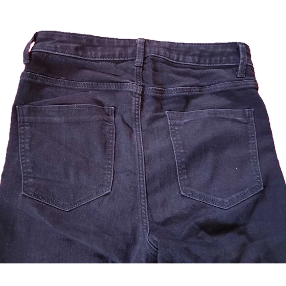 Zara magas derekú skinny fekete női farmernadrág (méret: 38)