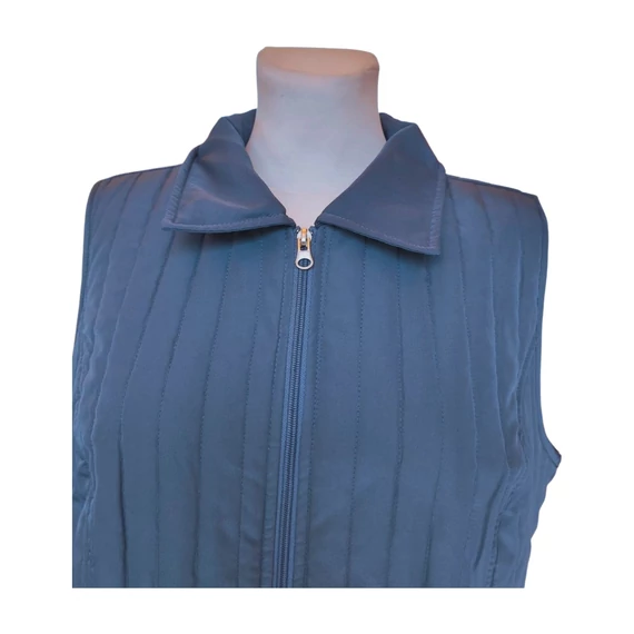 Aproductz kék steppelt mellény