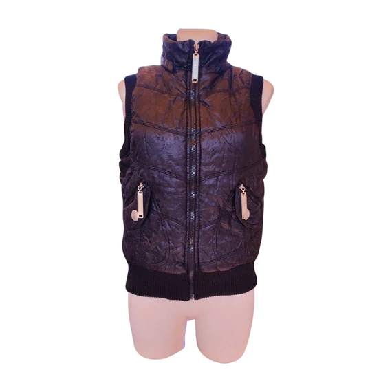 Hot Times fekete női mellény