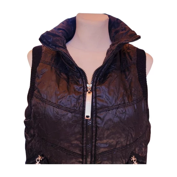 Hot Times fekete női mellény