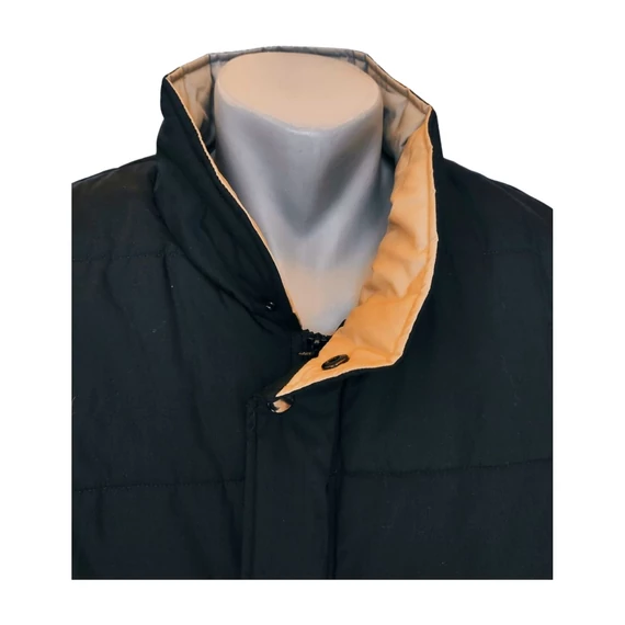 Reenald fekete férfi vastag mellény