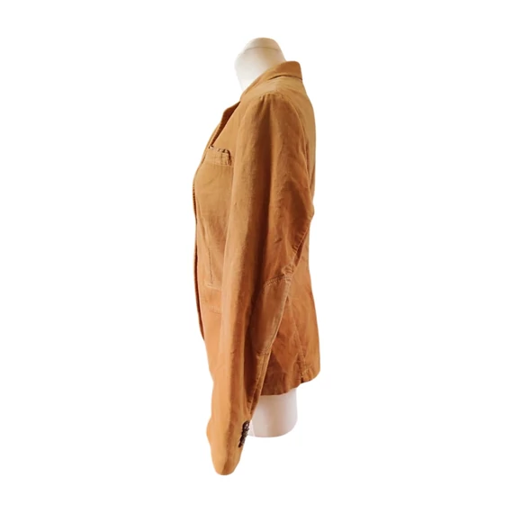 Marc O'Polo barna bársony női kabát 