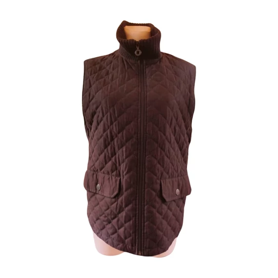 Golfino fekete steppelt női mellény