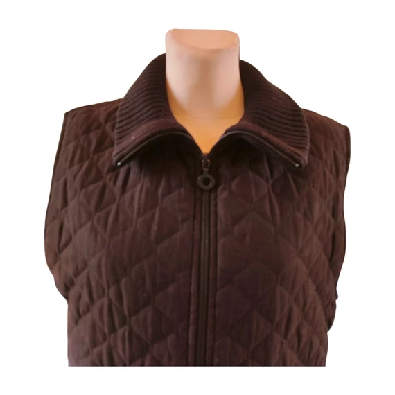 Golfino fekete steppelt női mellény