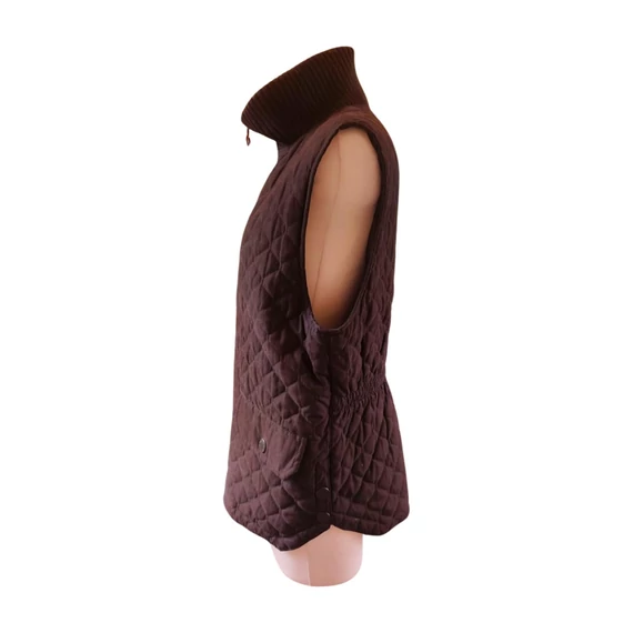 Golfino fekete steppelt női mellény