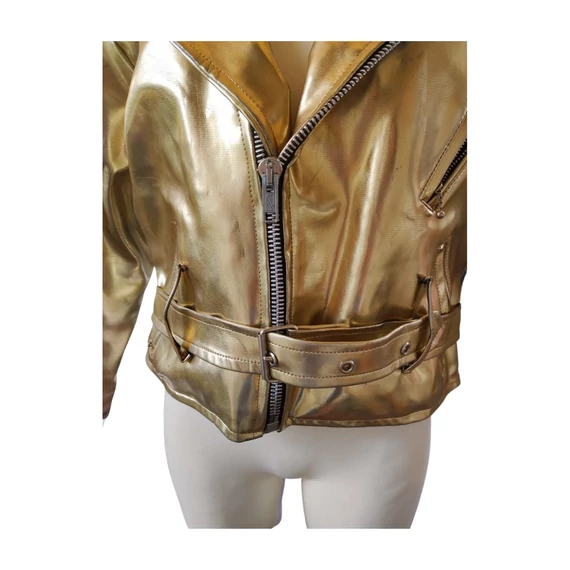 Suzie B. London arany színű női dzseki