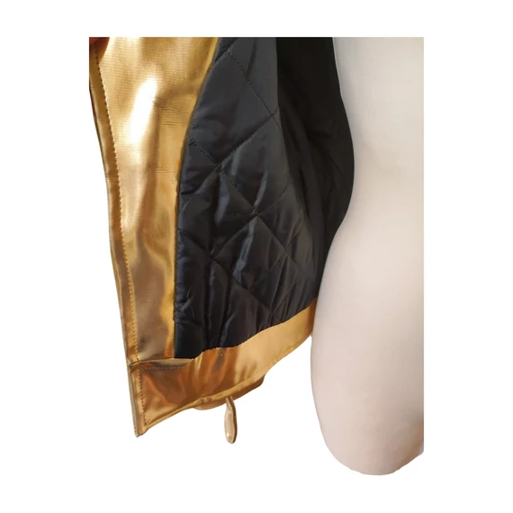 Suzie B. London arany színű női dzseki