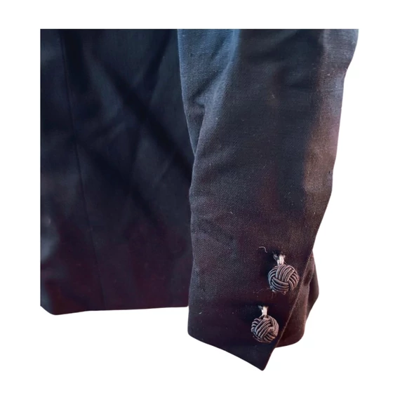 Scarabeos fekete női blézer