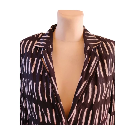 Taifun fekete csíkos női blézer