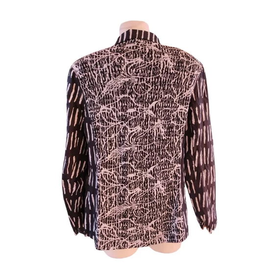 Taifun fekete csíkos női blézer