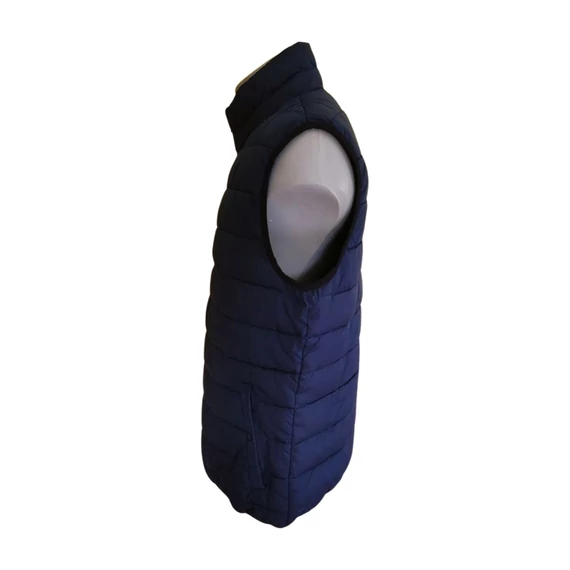 Mango sötétkék steppelt férfi mellény