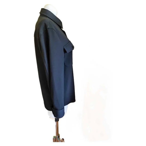 Zara fekete vékony női átmeneti kabát (méret: S)