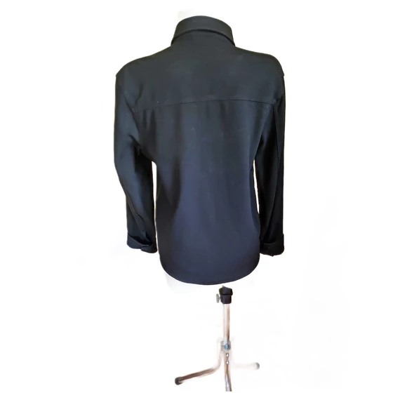 Zara fekete vékony női átmeneti kabát (méret: S)