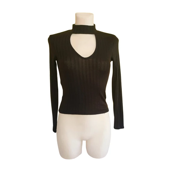 H&M fekete női felső