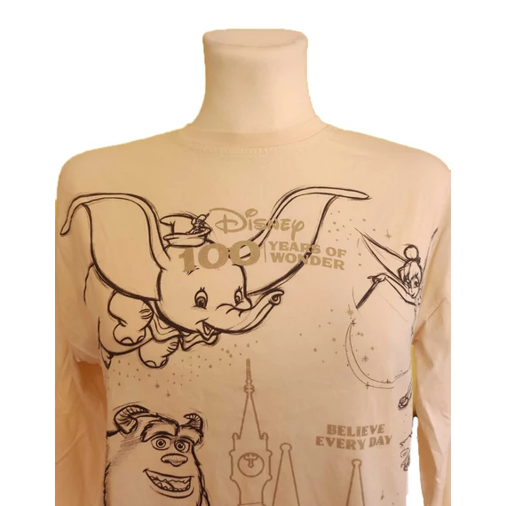 Zara tört fehér mintás női felső