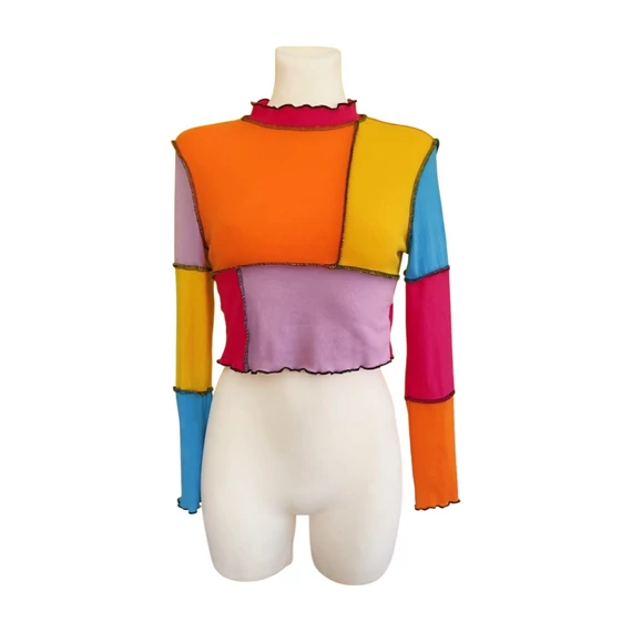 Shein színes női top