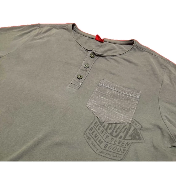 S'Oliver szürke színű férfi felső (méret: XS)