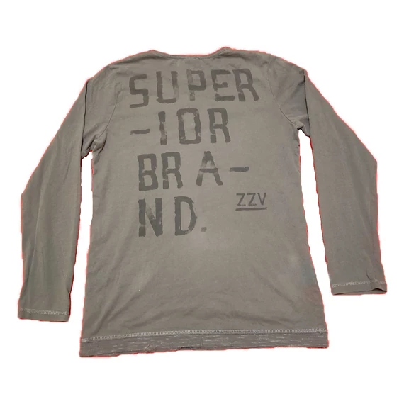 S'Oliver szürke színű férfi felső (méret: XS)