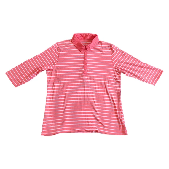 Esmara rózsaszín csíkos női felső (méret: XL)