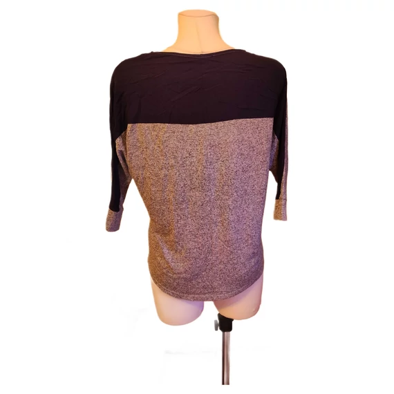 Desigual szürke színű mintás női felső (méret: XS)