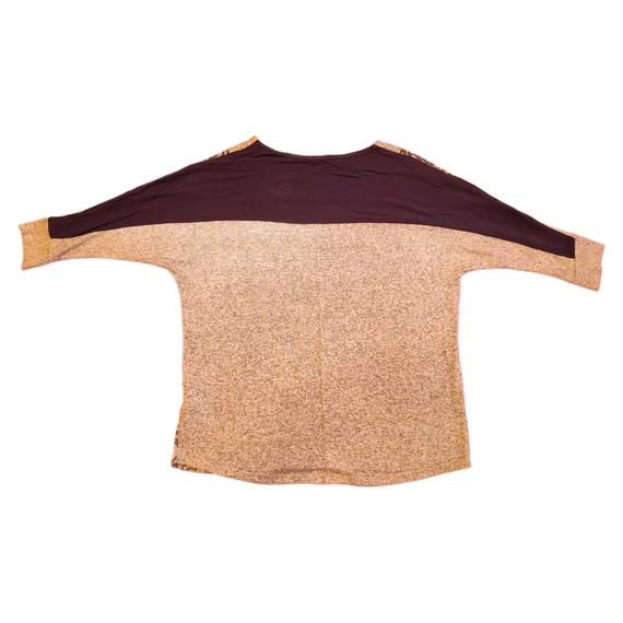 Desigual szürke színű mintás női felső (méret: XS)