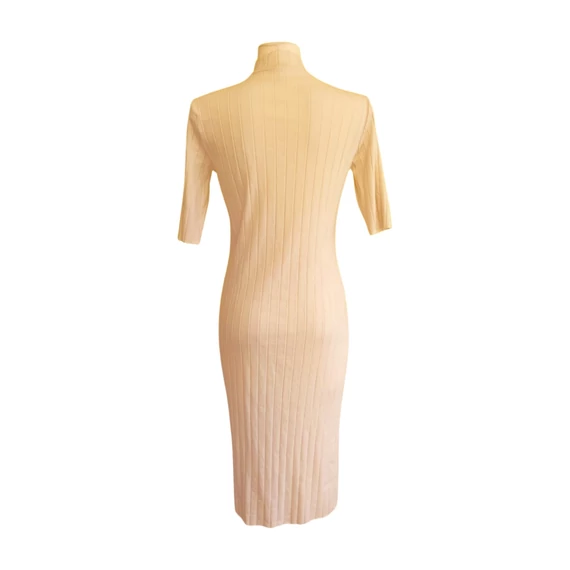Zara bézs női elegáns ruha 