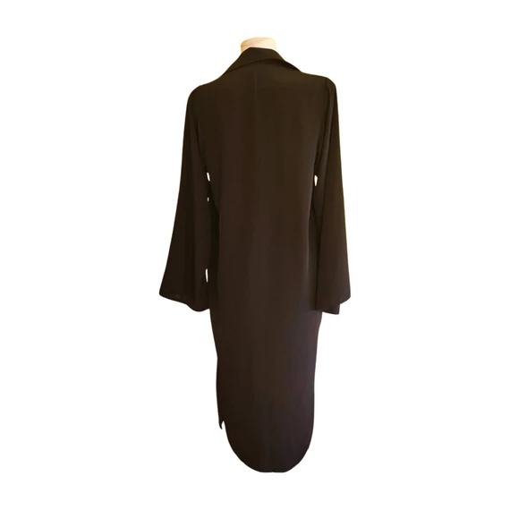 Nasty Gal fekete maxi ruha