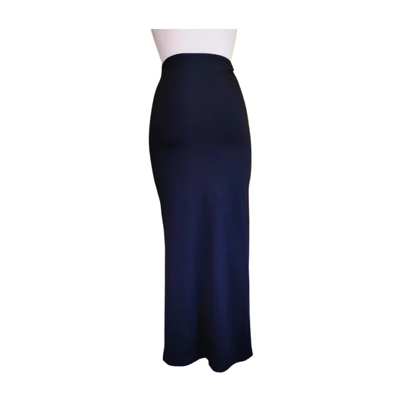 Bershka fekete maxi szoknya