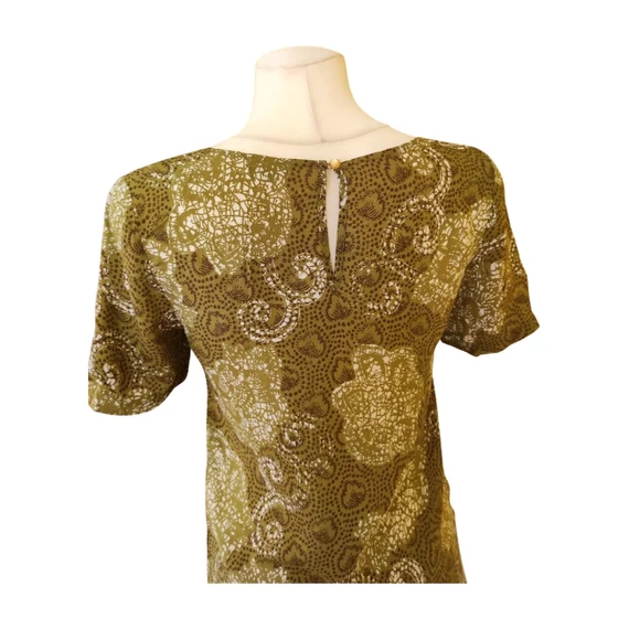 Jones zöld mintás női ruha