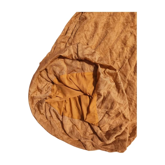 Dr. Haider Petkov arany színű zsák szoknya