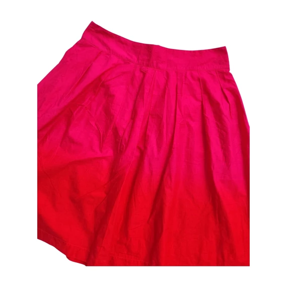 H&M piros színátmenetes szoknya