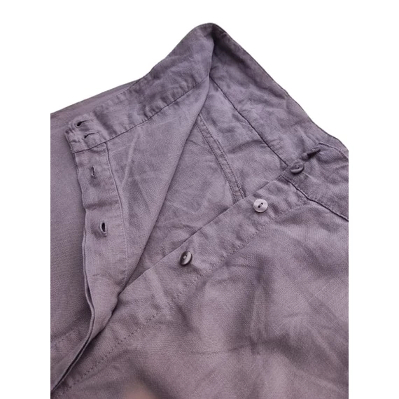 Hennes szürke lenvászon maxi szoknya