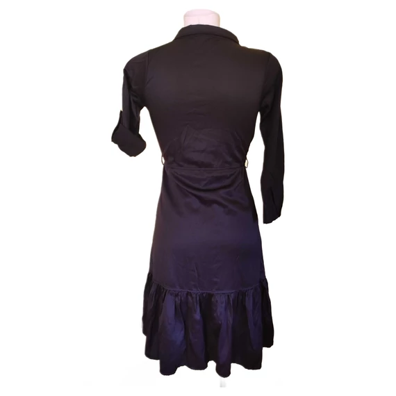 Carino Collection sötétkék női ruha (méret: XS)