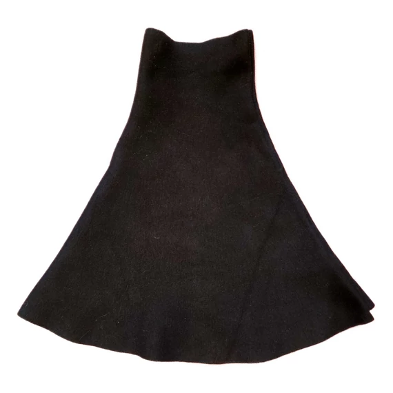 Vero Moda varrás nélküli fekete miniszoknya (méret: S)