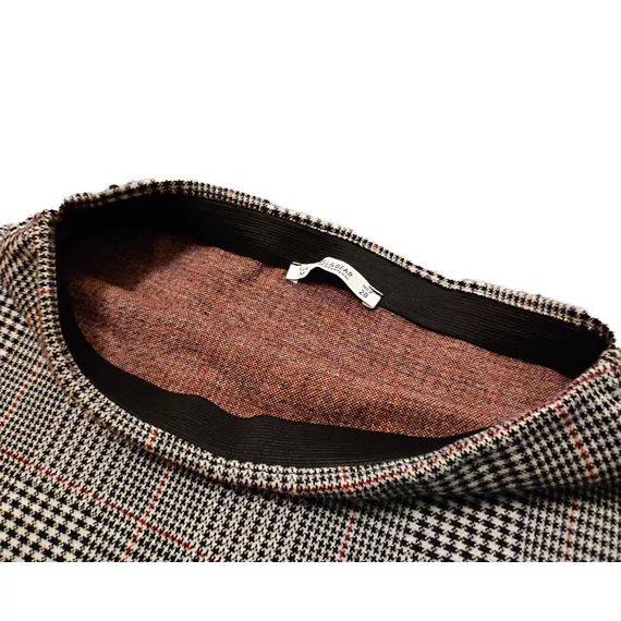 Pull & Bear szürke kockás miniszoknya (méret: M)