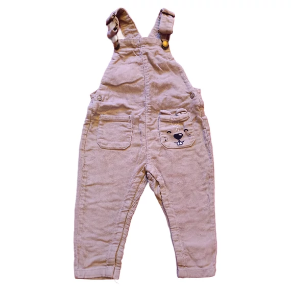 C&A barna kordbársony kertésznadrág