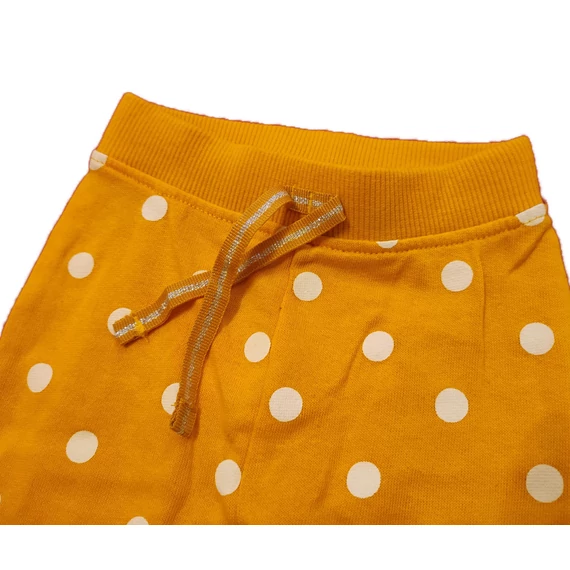 Ergee sárga és lila baba melegítőnadrág párban (méret: 56)