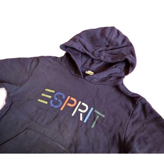 Esprit sötétkék kisfiú kapucnis pulóver (méret: 104/110)