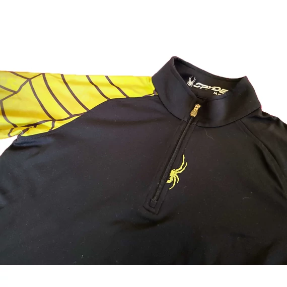 Spider Sport fekete és neon színű sport felső (méret: 140)
