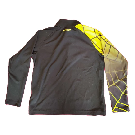 Spider Sport fekete és neon színű sport felső (méret: 140)