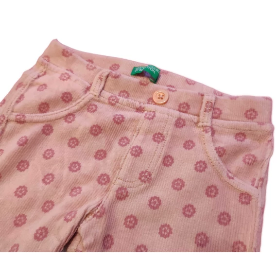 United Colors of Benetton rózsaszín vastag kislány leggings párban (méret: 104)