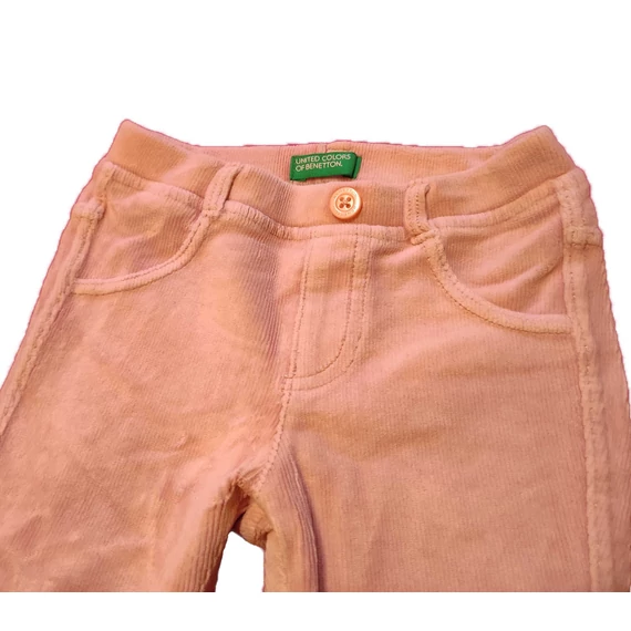United Colors of Benetton rózsaszín vastag kislány leggings párban (méret: 104)