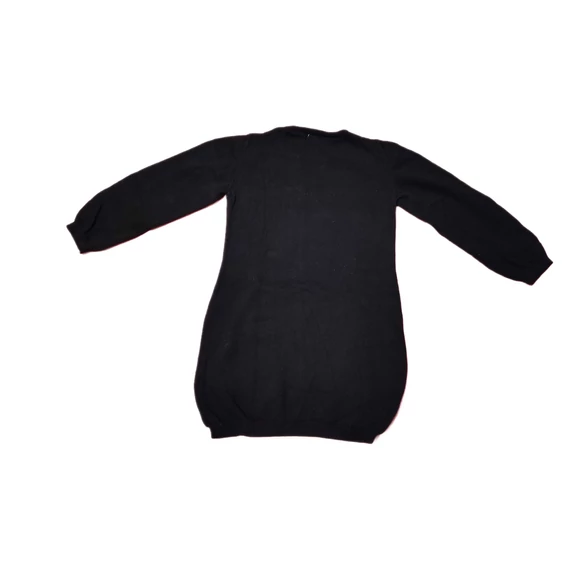 Dopodopo fekete kötött nyuszis kislány pulóver (méret: 104)