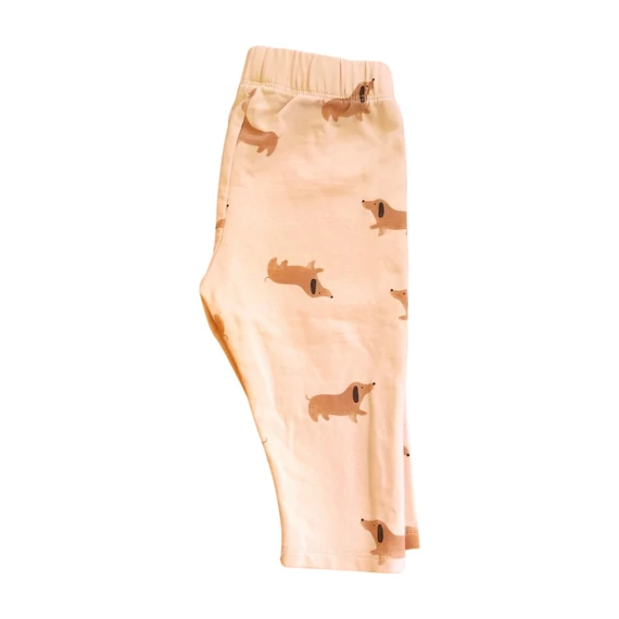 Sinsay bézs tacskó mintás baba leggings