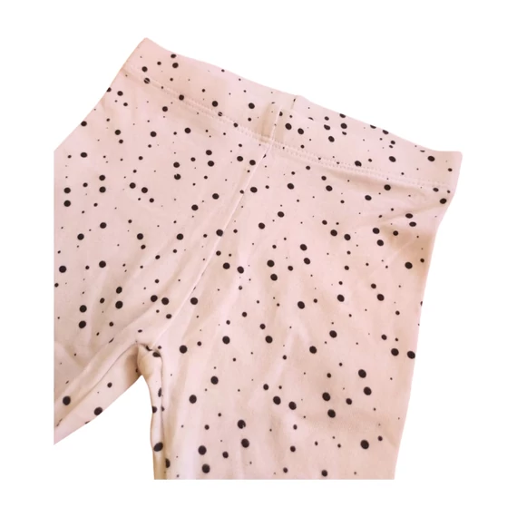 Lupilu fehér pöttyös baba leggings