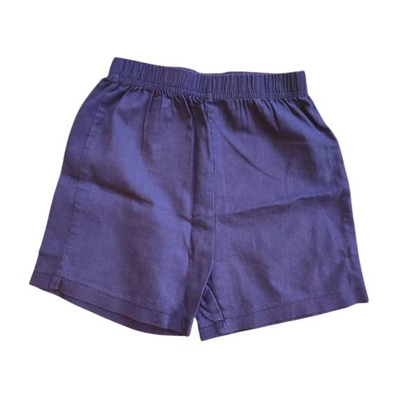 Shein sötétkék baba rövidnadrág 