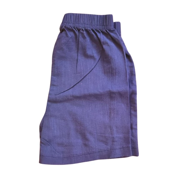 Shein sötétkék baba rövidnadrág 