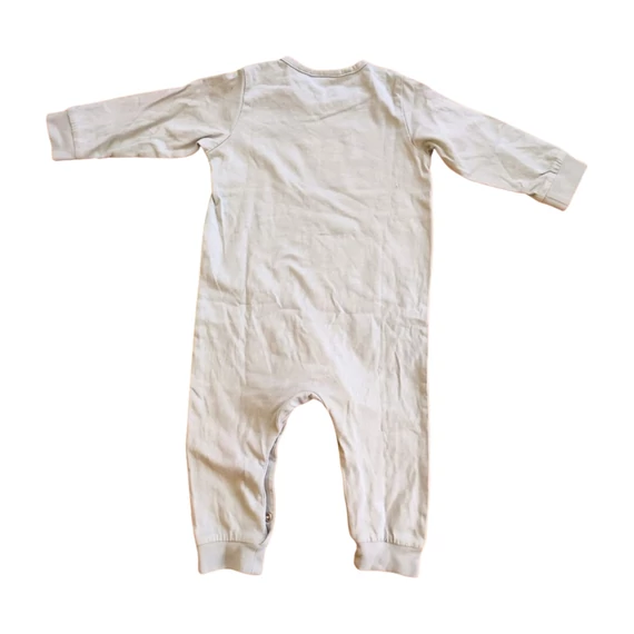 H&M világos zöld Snoopy mintás rugdalózó (méret: 74)